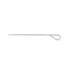 Probe Stainless Steel, 10 cm - 4" Tip Diameter 1 mm Ø